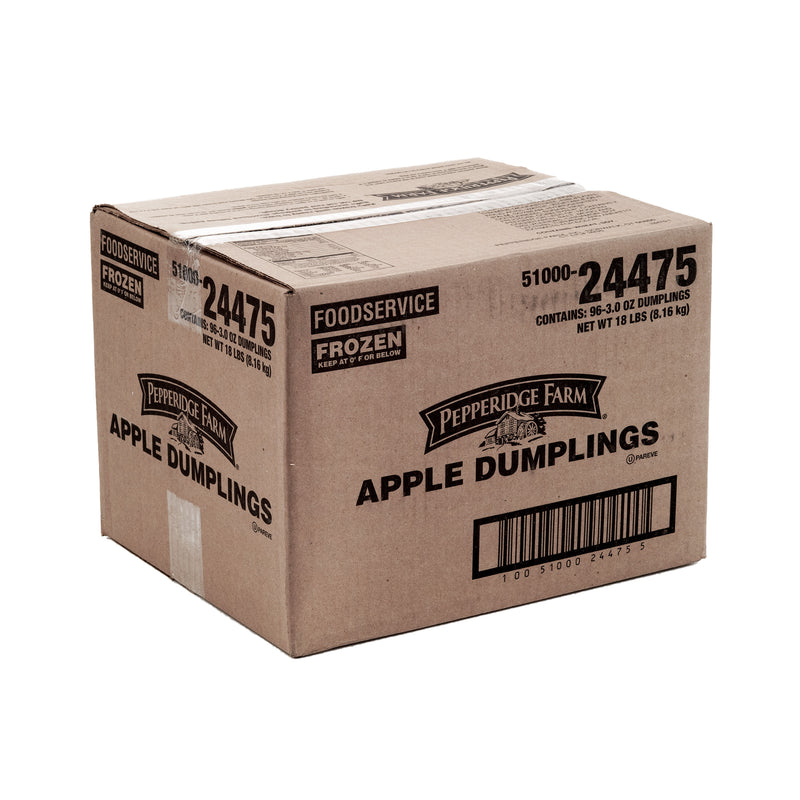 Apple Dumpling 0.75 Pound Each - 24 Per Case.