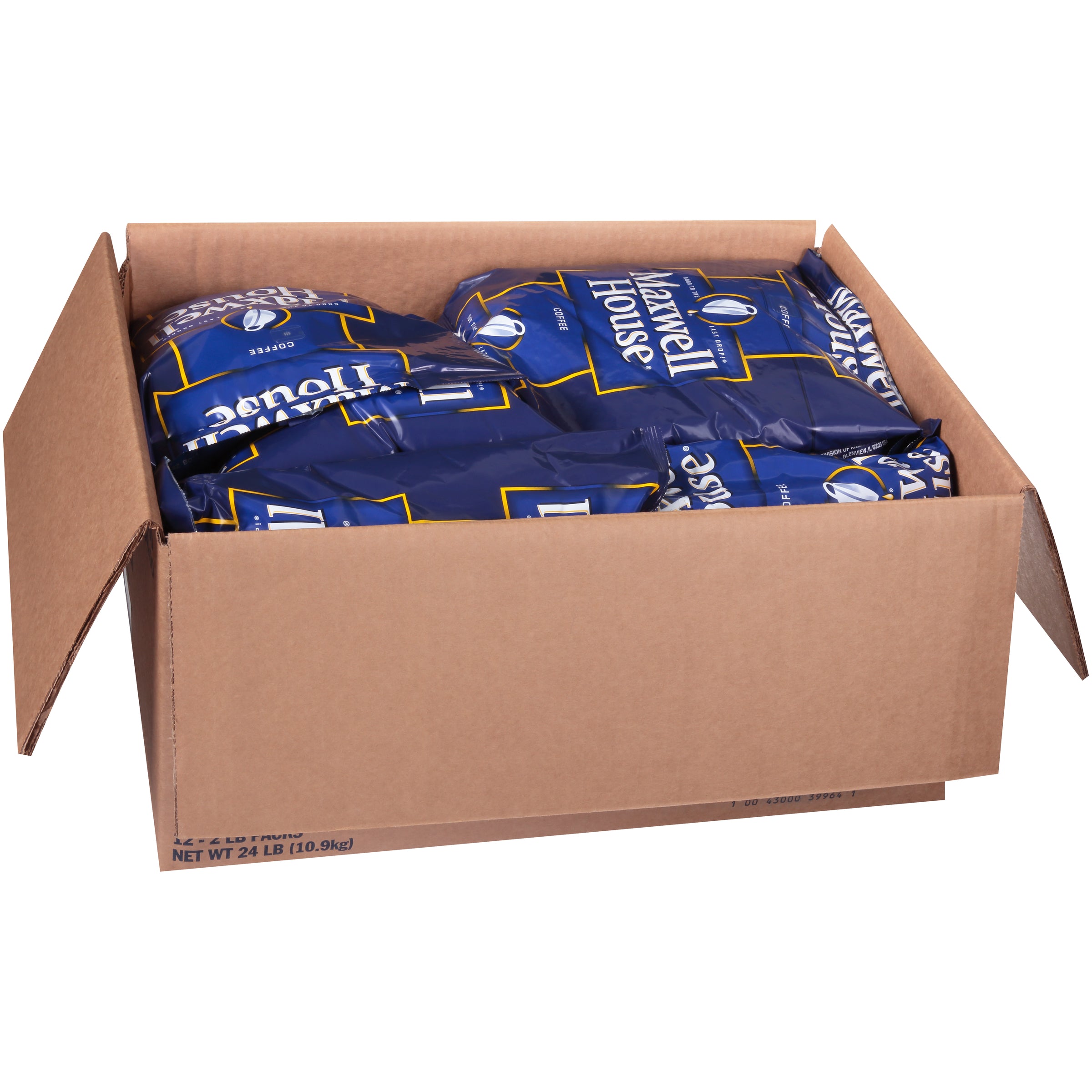 Maxwell House Regular Roast Whole Beans 2 Lb. Bag 12