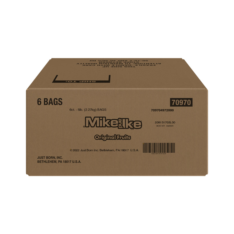 Mike And Ike® Original Fruits Bulk Ctcase 5 Pound Each - 6 Per Case.
